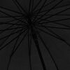 vidaXL Umbrelă automată, negru, 120 cm