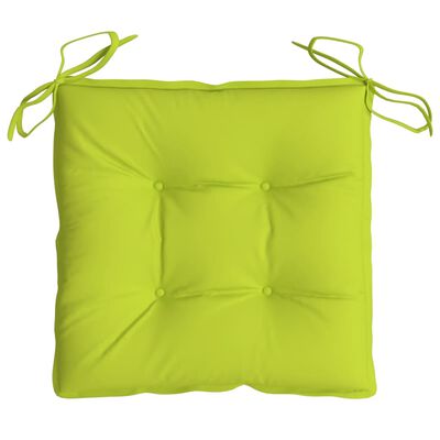 vidaXL Perne de scaun 4 buc. verde deschis 50x50x7 cm textil oxford