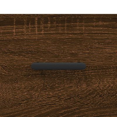 vidaXL Noptieră, stejar maro, 40x35x47,5 cm, lemn compozit