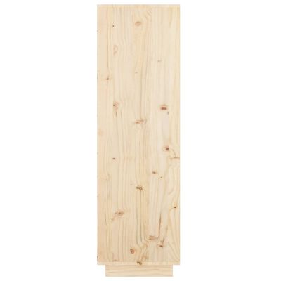 vidaXL Dulap înalt, 74x35x117 cm, lemn masiv de pin
