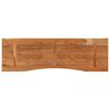 vidaXL Blat de birou 140x50x2,5 cm dreptunghiular lemn masiv de acacia