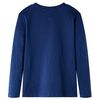 Tricou pentru copii cu m&acirc;neci lungi,, bleumarin, 104