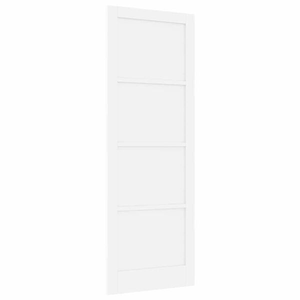 vidaXL Ușă de interior ORKDAL Alb 83 x 232 cm placaj