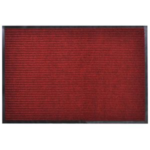vidaXL Covoraș de ușă, roșu, 90x120 cm, PVC