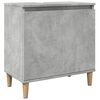 vidaXL Dulap de chiuvetă, gri beton, 58x33x60 cm, lemn prelucrat