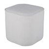 Venture Home Taburet &bdquo;Piff&rdquo;, 44x44x41 cm, alb, pluș
