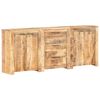 vidaXL Servantă cu 3 sertare și 4 uși, lemn masiv de mango
