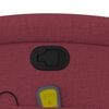 vidaXL Fotoliu de masaj rabatabil, roșu vin, material textil