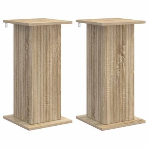 vidaXL Suport pentru plante 2 buc. Stejar Sonoma 30,5 x 30 x 60,5 cm