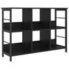 vidaXL Raft pentru cărți 6 niveluri 102 x 32 x 72,5 cm Lemn prelucrat