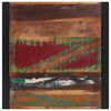 vidaXL Masă de bucătărie, 70 x 70 x 75 cm, lemn masiv reciclat