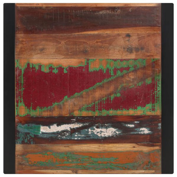 vidaXL Masă de bucătărie, 70 x 70 x 75 cm, lemn masiv reciclat