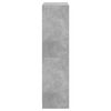 vidaXL Dulap înalt cu uși, gri beton, 68x37x142 cm, lemn compozit