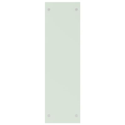 vidaXL Rastel lemne de foc, alb, 80 x 35 x 120 cm, sticlă