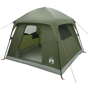vidaXL Tent Cabină Verde măsliniu 244 x 213 x 183 cm Poliester și oțel