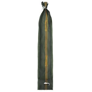 vidaXL Saci cu nisip 10 buc. Verde &icirc;nchis 100 x 25 cm HDPE