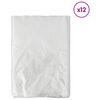 vidaXL Foaie de praf 12 buc. Transparent 400 x 500 cm HDPE