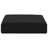 vidaXL Pernă pentru șezut Negru 40 x 40 x 11 cm Spumă PU