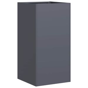 vidaXL Jardinieră Antracit 40x40x80 cm Oțel laminat la rece