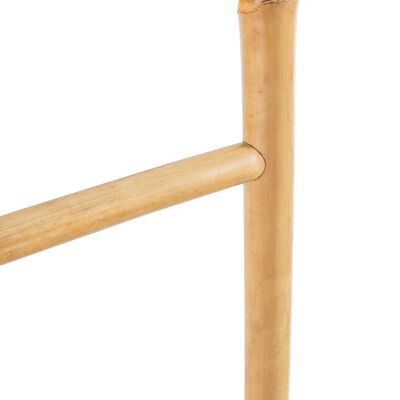 vidaXL Scară pentru prosoape cu 5 trepte, bambus, 150 cm