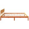 vidaXL Cadru de pat Maroniu cerat 180 x 200 cm Lemn de pin masiv