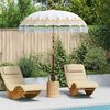 vidaXL Parasol Balinez Crem 185 x 185 x 260 cm