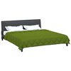 vidaXL Duvet complet pe tot parcursul anului Verde 220 x 200 cm