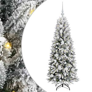 vidaXL Brad de Crăciun artificial Alb 120 cm