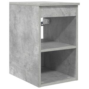 vidaXL Dulap de Baie &Icirc;ntre Gri Beton 30 x 35 x 50 cm Lemn prelucrat