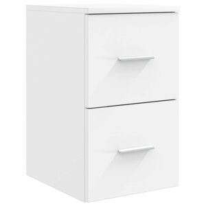 vidaXL Dulap de Baie &Icirc;ntre Alb 30 x 35 x 50 cm Lemn prelucrat