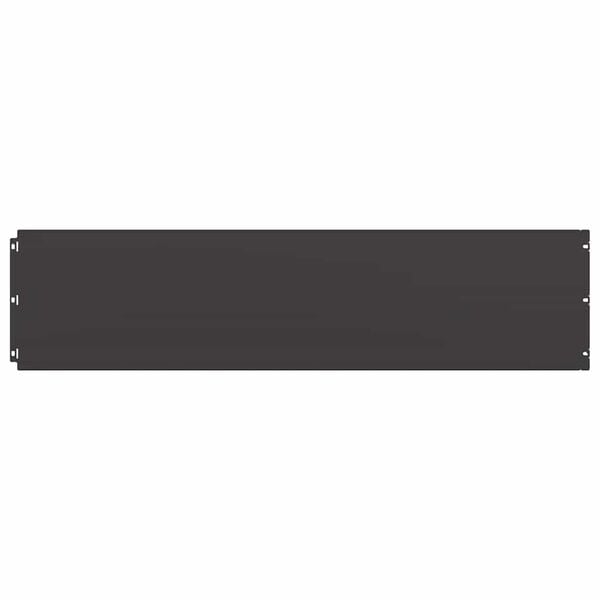 vidaXL Borduri de gazon 20 buc Negru 25x103 cm Oțel laminat la rece