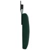 vidaXL Cap de pat suspendat Verde &icirc;nchis 130 x 55 x 7 cm Catifea