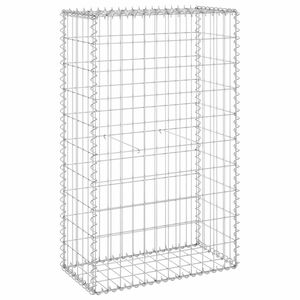 vidaXL Perete gabion cu capace, 60 x 30 x 100 cm, oțel galvanizat
