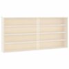 vidaXL Vitrină de colecționar din lemn cu uși 80x8,5x37cm