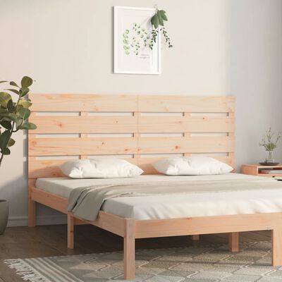 vidaXL Tăblie de pat, 120x3x80 cm, lemn masiv de pin