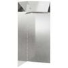vidaXL Gard pentru melci 10 x 10 x 25 cm Oţel inoxidabil Argintiu