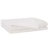 vidaXL Pătură cu greutate Alb 140 x 200 cm 10 kg 100% Bumbac 205T