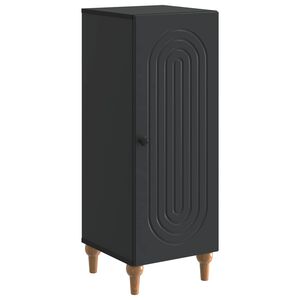 vidaXL Bufet Negru 33 x 34,5 x 90 cm Lemn prelucrat