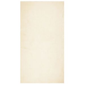 vidaXL Covor HUARTE, fir scurt, moale și lavabil, crem, 60x110 cm