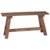 vidaXL bancă natural 92 x 23,5 x 45,5 cm Lemn masiv de mahon