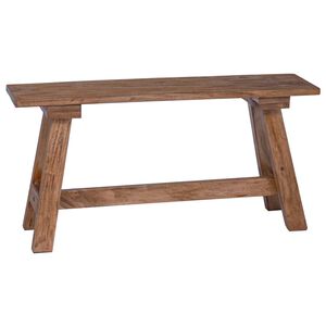 vidaXL bancă natural 92 x 23,5 x 45,5 cm Lemn masiv de mahon