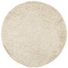 vidaXL Covor pufos "PAMPLONA" cu fire &icirc;nalte, auriu modern, &Oslash; 160 cm