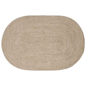 vidaXL Covoare de zonă Alb 100 x 152 cm Iută
