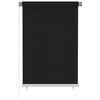 vidaXL Jaluzea tip rulou de exterior, 100 x 140 cm,negru