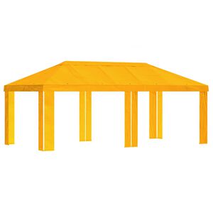 vidaXL Copertină pentru Gazebo 6 x 3 m Galben Poliester 190