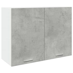 vidaXL Dulap suspendat &ldquo;Lyon&rdquo;, gri beton, 80 x 31 x 60 cm, PAL