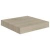 vidaXL Raft de perete suspendat, stejar, 23x23,5x3,8 cm, MDF