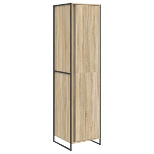 vidaXL Dressing Sonoma 50 x 50 x 200 cm Lemn prelucrat