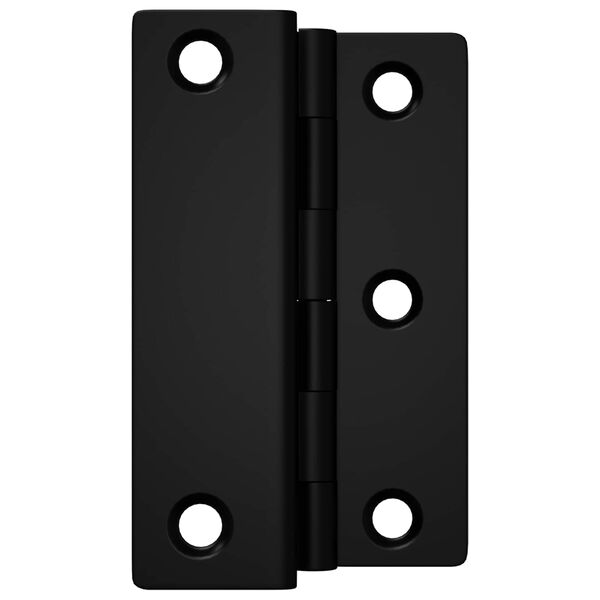 vidaXL Hinge 2 pcs Negru 38 x 17 x 60 mm Fier