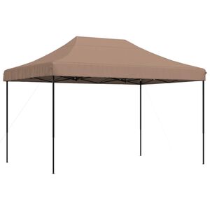 vidaXL Cort de petrecere pliabil Pop-Up, 410x279x315 cm, maro